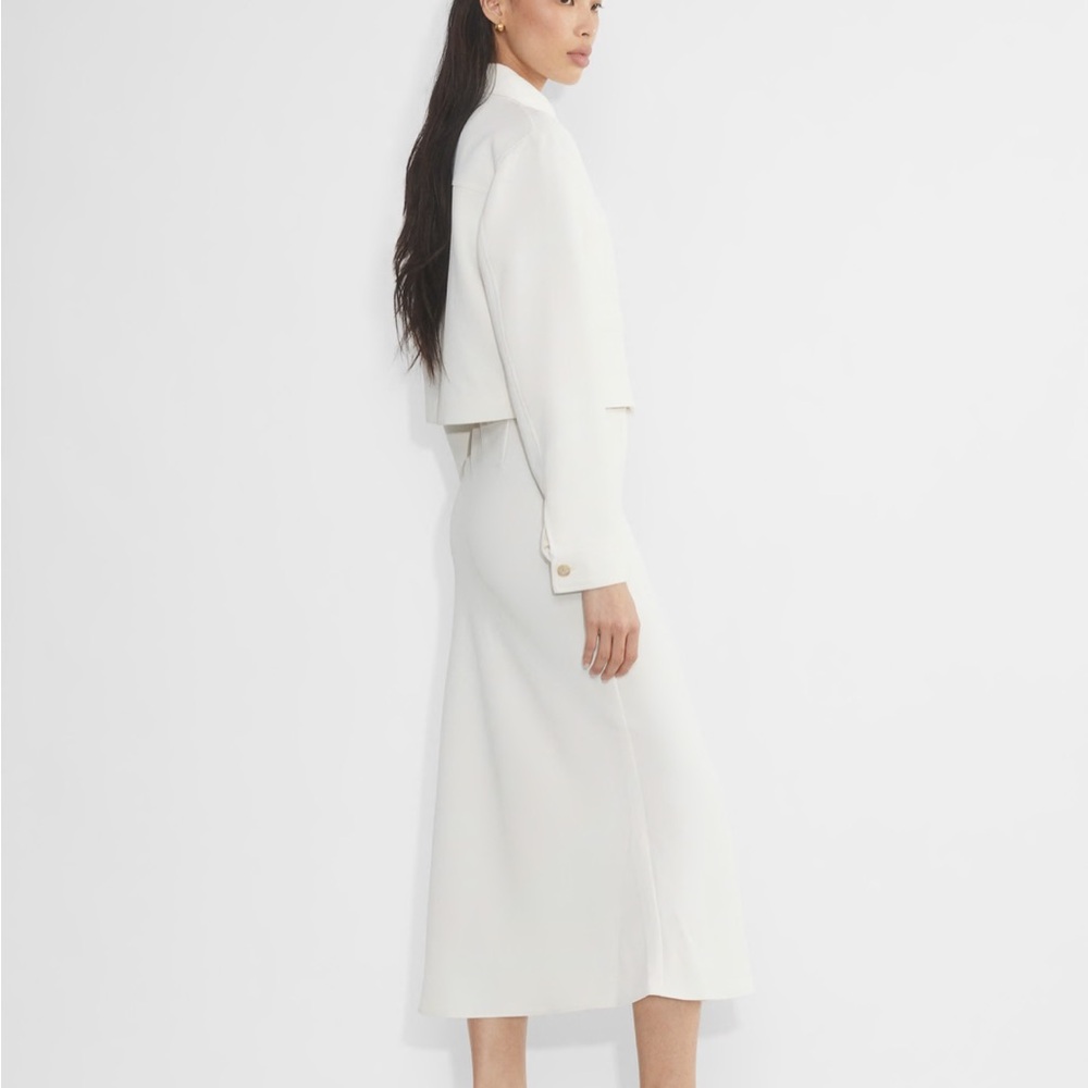 aritzia Cropped Off White / Cream Jacket - Picture 6 of 7